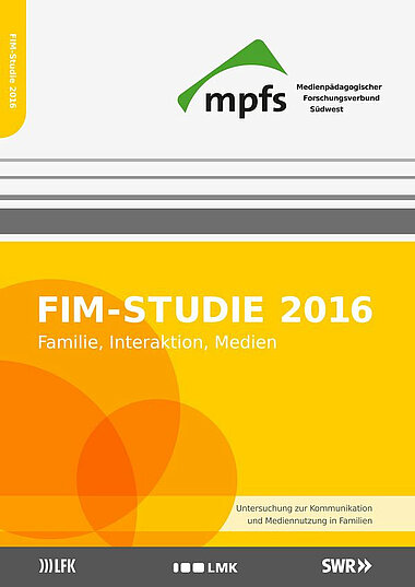 Cover FIM-Studie 2016 (Abbildung: Medienpädagogische Forschungsverbund Südwest)