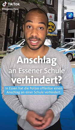 Screenshot Tagesschau/TikTok-Moderator (Bild: © tagesschau)
